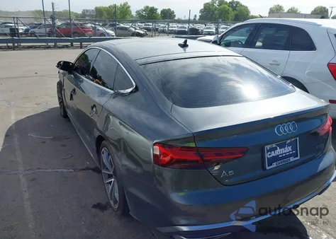 2021 Audi A5 Sportback Premium Plus 45 Tfsi Quattro S Tronic from USA, damaged, VIN WAUFACF57MA054789